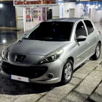 پژو ۲۰۷ tu5 مدل ۹۰ نقره ای