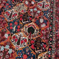 قالی بی نظیر و تک بدون نقص|فرش|شهرکرد, |دیوار