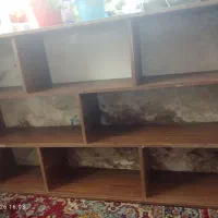 قفسه چوبی|کتابخانه، شلف، قفسه‌های دیواری|مشهد, امامیه (شهرک غرب)|دیوار