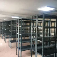 قفسه پیچمهره ای فلزی طوسی