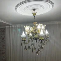 لوستر برنز ۲عدد|لوستر و چراغ آویز|قزوین, |دیوار