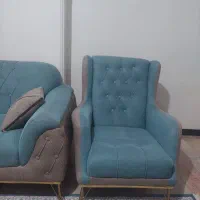 مبل و میز وسط و ۴ عدد عسلی