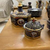 چینی سرمه ای قدیمی