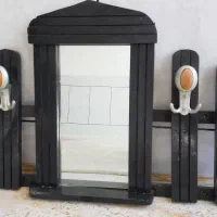 چوب لباسی اینه دار