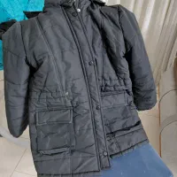 کاپشن در حد نو مشکی سایز لارج ۴۲ تا ۴۴