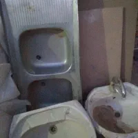 سینک دوقلو و سنگ دستشوئی
