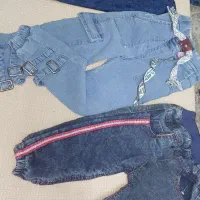 دوعدد شلوارجین بچگانه