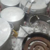 دیگ ، قابلمه ، گاز ، ابکش