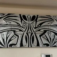 تابلو نقره کوب دست ساز