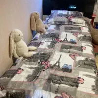 سرویس خواب|تخت و سرویس خواب|بومهن, |دیوار