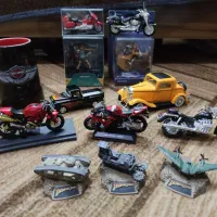 ماکت فیگور مجسمه فلزی دکوری ماگ هارلی کلکسیونی