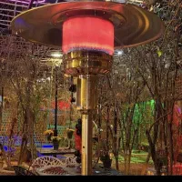 هیتر قارچی وارداتی استیل ماشروم بالکنی هرمی رومیزی|بخاری، هیتر، شومینه|شهرکرد, |دیوار