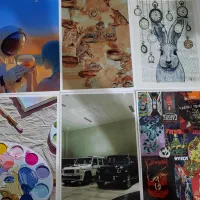 پوستر فانتزی|تابلو، نقاشی، عکس|بهارستان, |دیوار