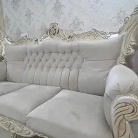 مبلمان ۷ نفره همراه میز جلو مبلی