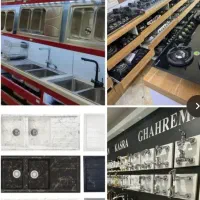 اسباب واثاثیه آشپزخانه/هودسینک گازشیرآلات عمده/تکی