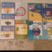 تعدادی کتاب پایه ششم و(کتاب ۲۰آزمون ویژه تیزهوشان)