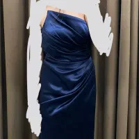 لباس مجلسی ساتن مناسب سایز 38|لباس|ساوه, |دیوار