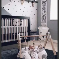 سیسمونی نوزادتخت کمد عسلی