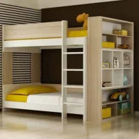 تخت تختخواب دو طبقه مدل دلوین
