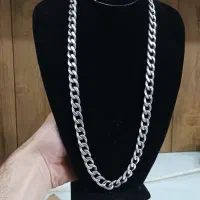 ۴۱ گرم زنجیر نقره تو خالی دست دوم