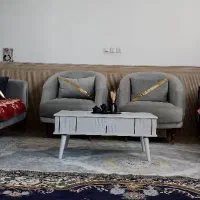 یک دست مبل جنس عالی پارچه عالی|مبلمان خانگی و میز عسلی|رفسنجان, |دیوار