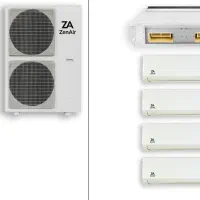 اسپیلت های چند پنله|کولر گازی و فن‌کوئل|اصفهان, جامی|دیوار