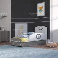 تخت سیسمونی نوزاد نوجوان چهارمنظوره|تخت و صندلی بچه|تهران, مینیسیتی (شهرک نفت)|دیوار