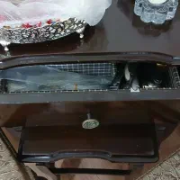 عسلی چوب راش وعسلی هندی وکنارسالنی چهارکشو|مبلمان خانگی و میز عسلی|کرمانشاه, |دیوار