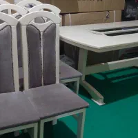 میز نهارخوری ۸ نفره جنس‌محکم با دوام|میز و صندلی غذاخوری|بهبهان, |دیوار