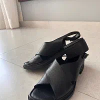 کفش چرم اصل مشکی