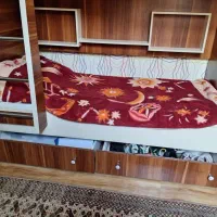 تخت خواب دو طبقه MDF|تخت و سرویس خواب|تهران, جیحون|دیوار