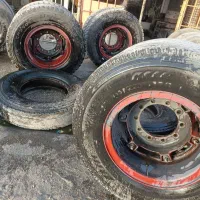 3تیکه رینگ لاستیک24سیمی پره جلووعقب اندیمشک|قطعات یدکی و لوازم جانبی|اهواز, زرگان|دیوار