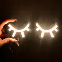 ساخت و فروش تابلو نئون LED لوگو دکور اتاق کافه گیم|ریسه و چراغ تزئینی|مشهد, امام خمینی|دیوار