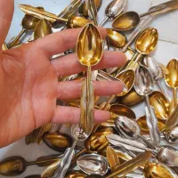 قاشق ادویه فلزی پر اک