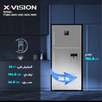 یخچال ایکس ویژن ۲۶ فوت|یخچال و فریزر|تهران, مرزداران|دیوار
