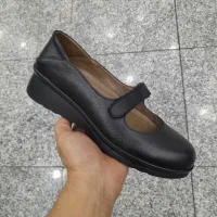 کفش محسن طبی  تمام چرم طبیعی زیره ترمو کد۲۱۵