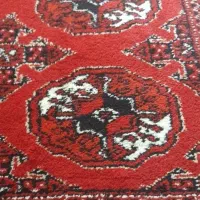 فرش دستباف پشم رنگ روناسی|فرش|بندر ترکمن, |دیوار