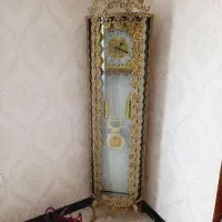 ساعت برنز قدی و میز خاطره