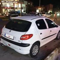 پژو 206سفید مدل 89|خودرو سواری و وانت|آمل, |دیوار