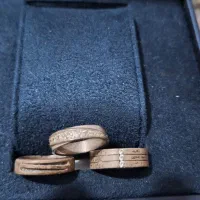 حلقه نقره وانگشتر