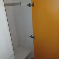 تخت خواب دو طبقه به همراه میزه وکمد لباس