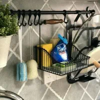 استند آویز سینک|آب‌چکان و نظم‌دهنده ظروف|قم, نیروگاه|دیوار