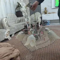 لوستر استیل ۵شاخه|لوستر و چراغ آویز|اردبیل, |دیوار