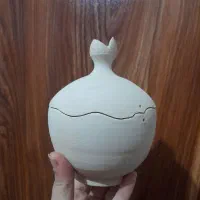 قندان سفالی|صنایع دستی و سایر لوازم تزئینی|رستم‌آباد, |دیوار