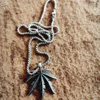 پلاک زنجیر استیل رنگ ثابت