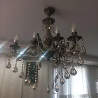 دو عدد لوستر ۳ شاخ در حد نو|لوستر و چراغ آویز|کرمان, |دیوار