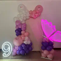 فروش عددهای نئون|ریسه و چراغ تزئینی|تهران, جنت‌آباد شمالی|دیوار