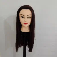 کله مانکن کوتاهی و شنیون به همراه پایه ایستاده