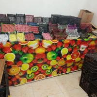 فروش خرک میوه فروشی و قفسه مغازه و قفسه سیگار