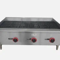 گریل زغالی ۹۰ سانت وارادتی تمام استیل مشابه صفر